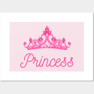 Princess Crown Posters and Art